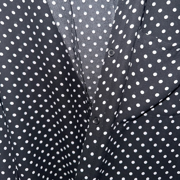 Dotted Button Down - Picture 3 of 3